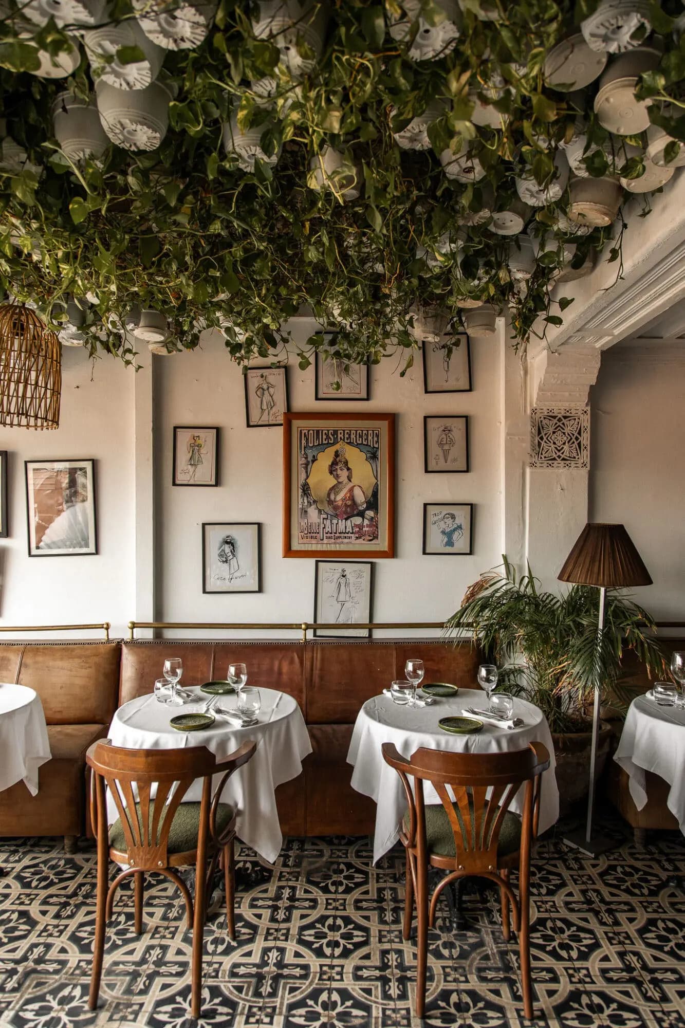 Outdoor seating on the rooftop of Le Salama Marrakech
