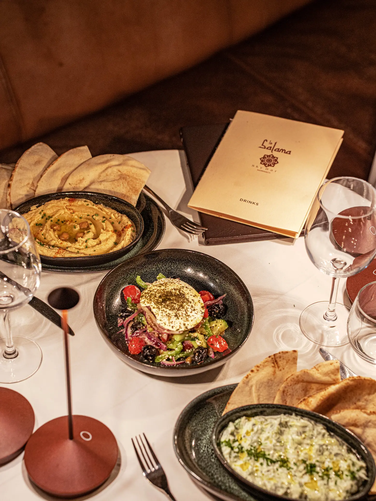 Cuisine marocaine raffinée et exquise au restaurant Le Salama, situé près du Royal Mansour Marrakech