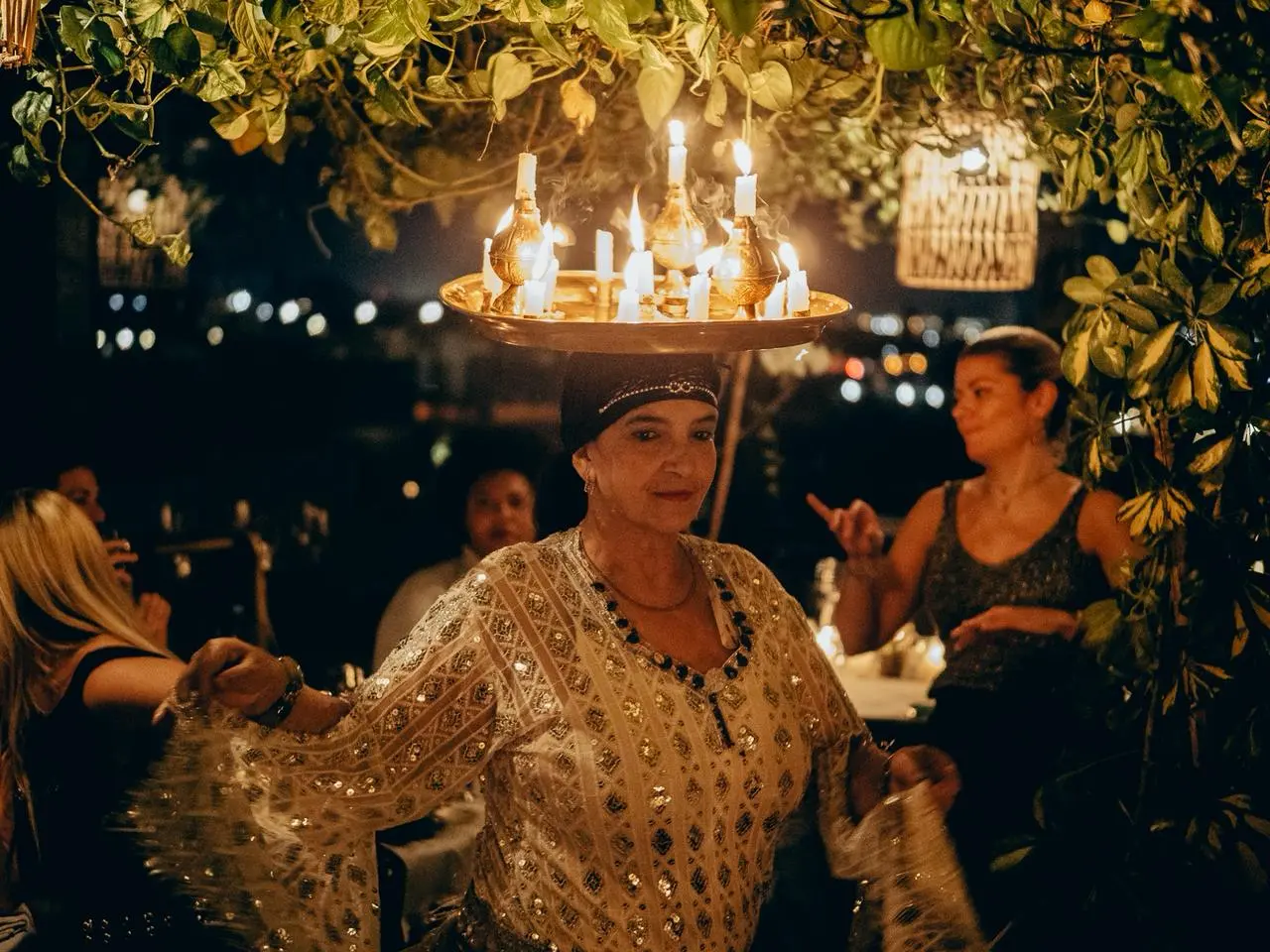 Evening ambiance at Le Salama